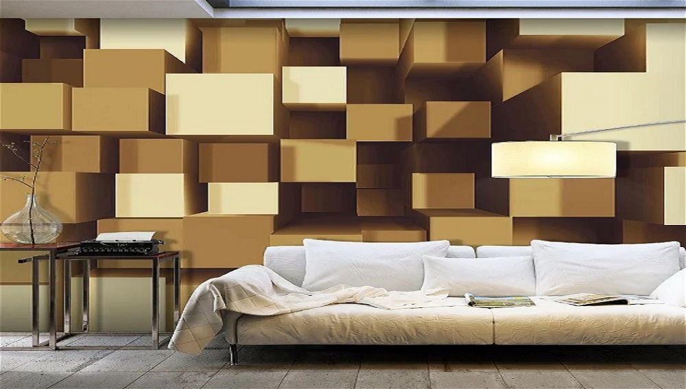 Self adhesive wallpaper geometrical harmony featimage