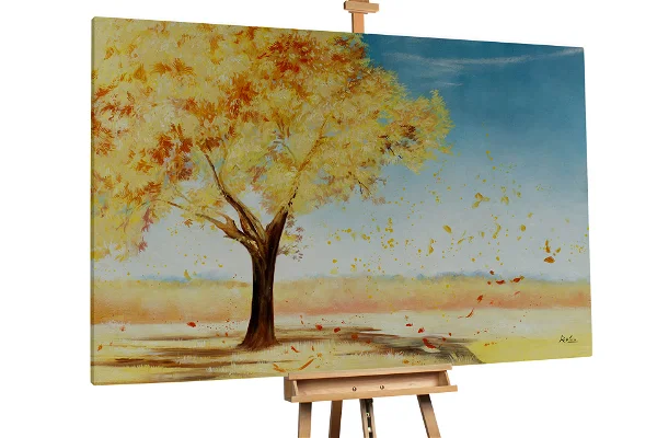 XXL Oil paintings Autumn landscape