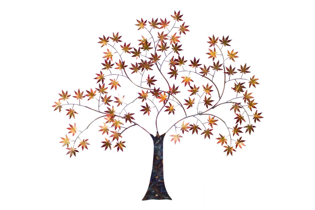 Metal wall art Greeting Tree