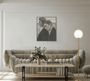 Design floor lamp Ring-21