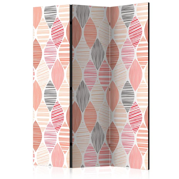 Room divider screen 'Spring Leaves'