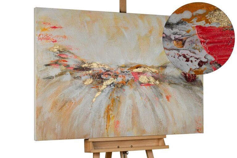 Handpainted Painting 'Calm Before the Storm'