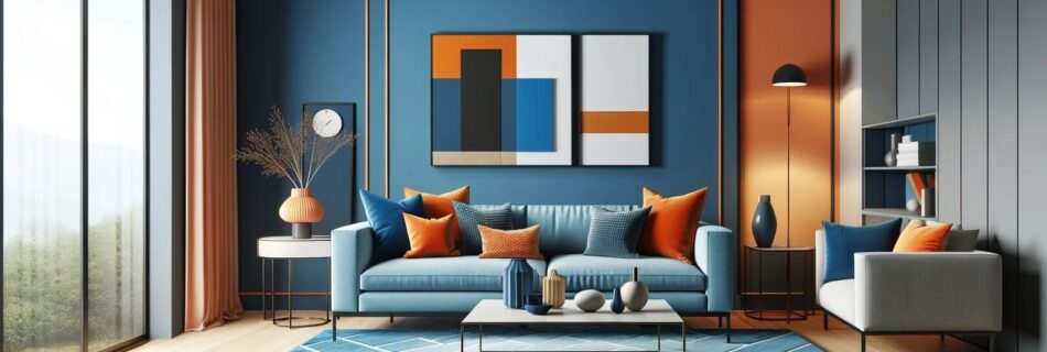colour blocking technique in interior design