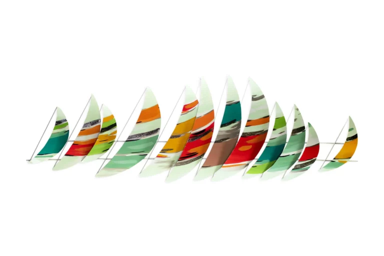 Metal wall art 'Weekend at the Sea'
