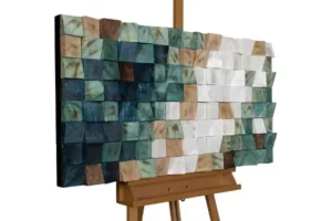 wood picture 3d horizon colours