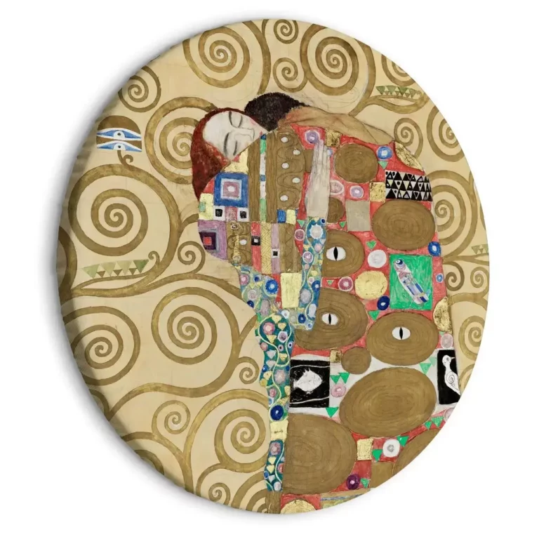 Circle Painting 'Klimt's Fulfillment'