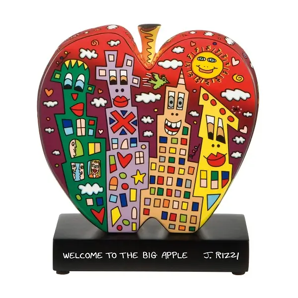 Porcelain figure 'Big Apple Love'