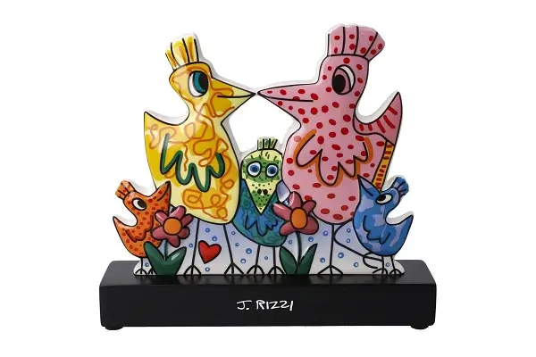 Porcelain figure 'Parents Love'