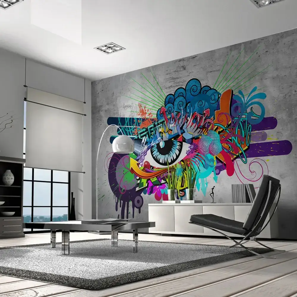 Wallpaper 'Graffiti eye'