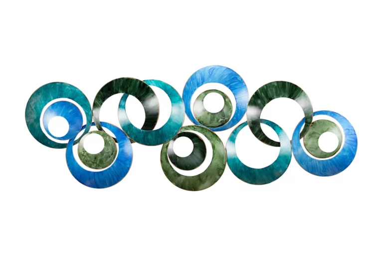 Metal wall art 'Memory of Water'
