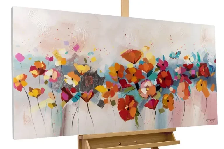Handpainted Painting 'Harmony of Colours'