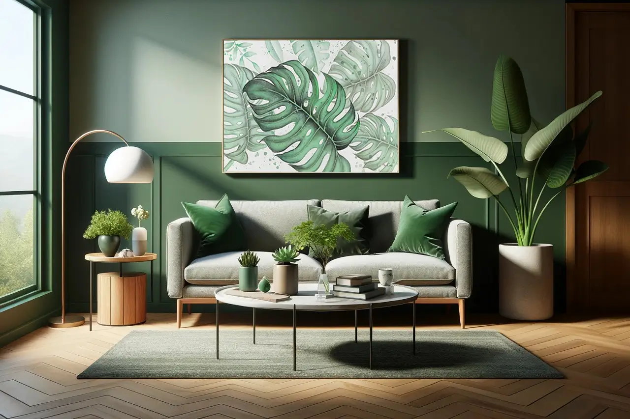 best colours to combine with green feat image