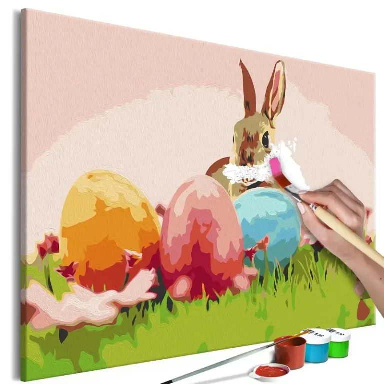 Painting by numbers adults 'Easter Rabbit'