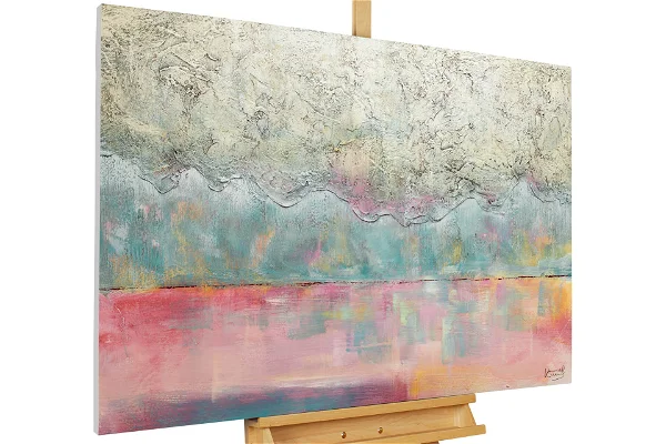 Handpainted Painting 'Thoughts are free'