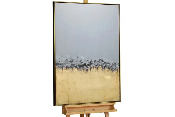 acrylic painting golden kingdom