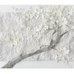 acrylic painting pale branches