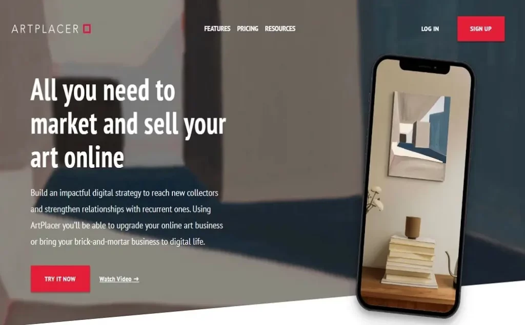 Art Placer application for hanging pictures