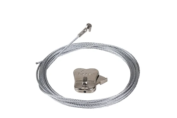 steel cable zipper hook