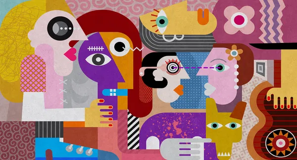 Wallpaper 'Couples 1' 500x270cm