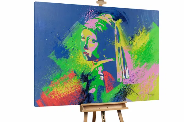 XXL Oil paintings 'Baroque meets Pop Art'