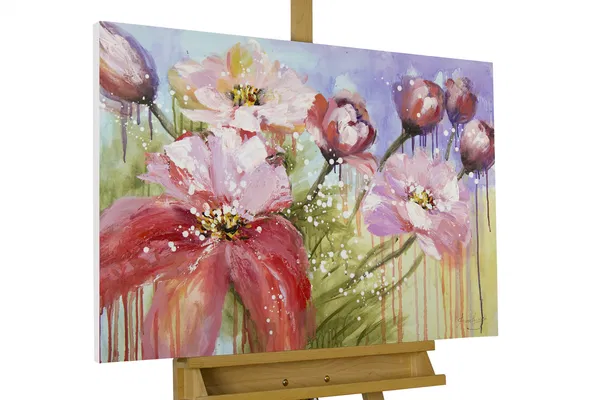 Handpainted Painting 'In The Garden of Tomorrow'