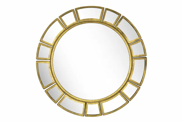 Metal wall mirror 'Queen's Mirror'