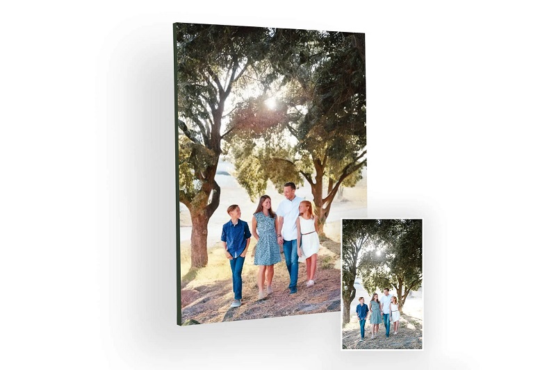 Have a family portrait painted from a photo